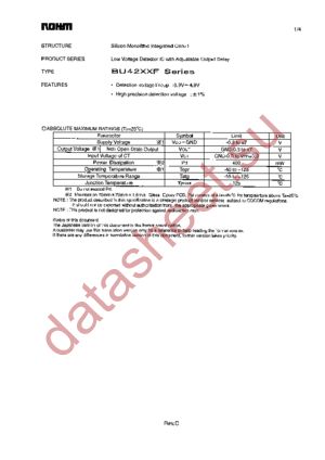 BU4210F-TR datasheet  