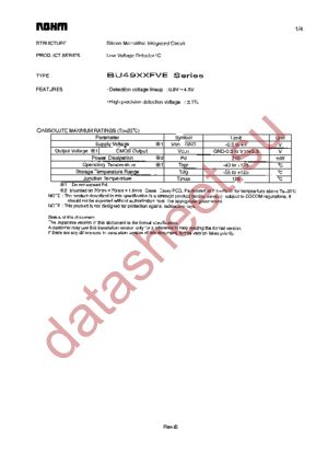 BU4912FVE-TR datasheet  