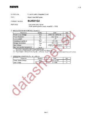 BU4S01G2-TR datasheet  
