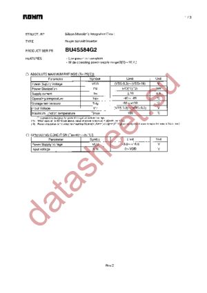 BU4S584G2-TR datasheet  