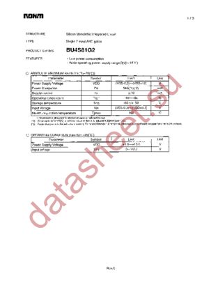 BU4S81G2-TR datasheet  