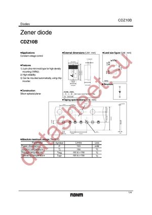 CDZT2R10B datasheet  