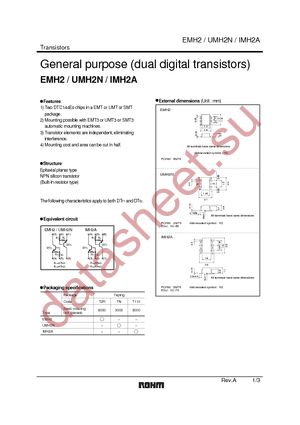 EMH2T2R datasheet  