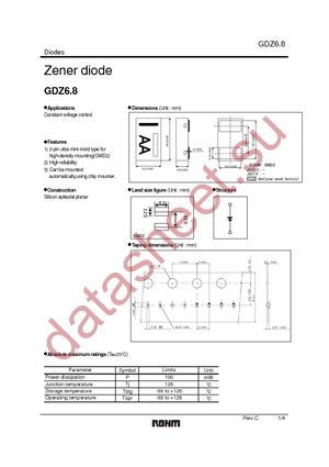 GDZT2R6.8 datasheet  