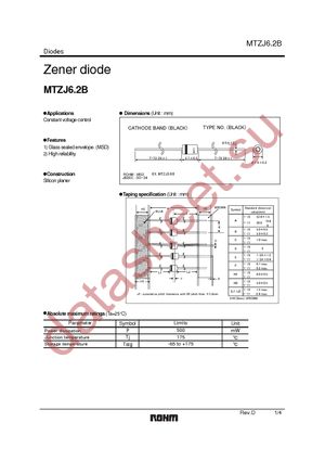 MTZJT-776.2B datasheet  