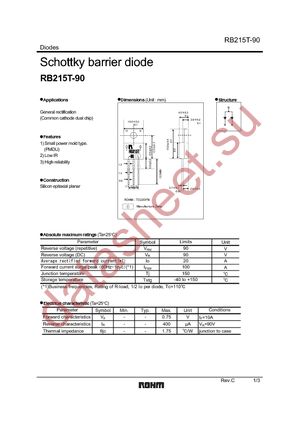 RB215T-90 datasheet  