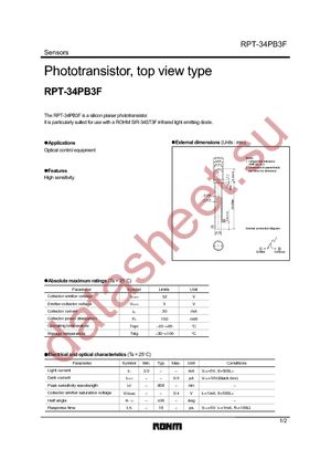 RPT-34PB3F datasheet  