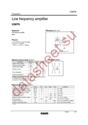 US6T6TR datasheet  