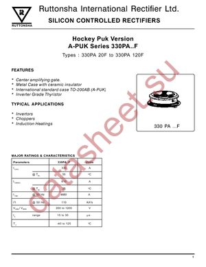 330PA40F datasheet  