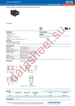 4300.0705 datasheet  