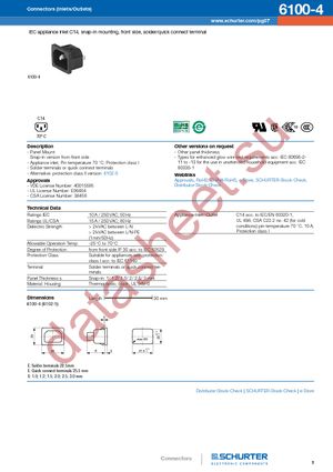 6100.4212 datasheet  