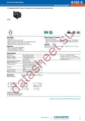 6102.5115 datasheet  