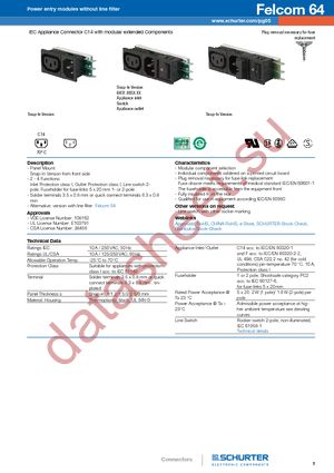 6431.0051.25 datasheet  