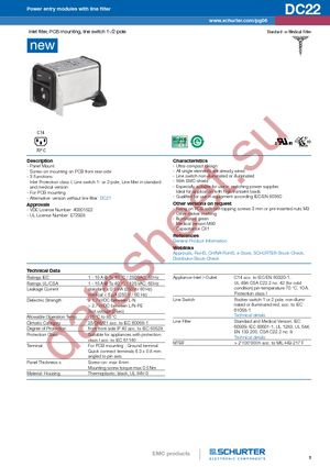 DC22.2123.111 datasheet  