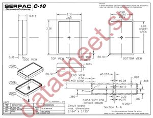 C-10-B datasheet  