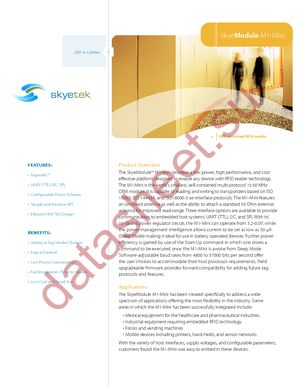 SM-MN-00-HF-RCI2C datasheet  