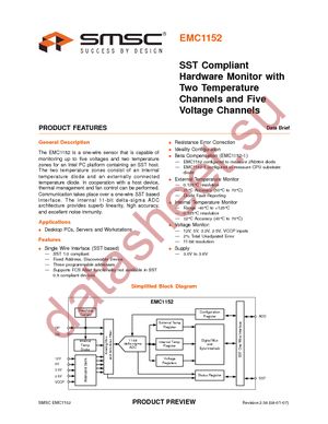 EMC1152-1-AIZL-TR datasheet  