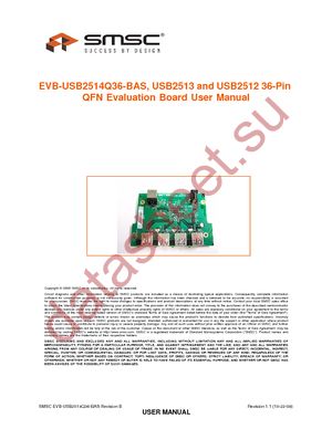 EVB-USB2512Q36-BAS datasheet  