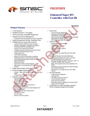 FDC37C672-MS datasheet  