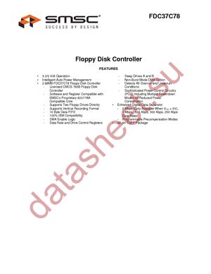 FDC37C78-HT datasheet  