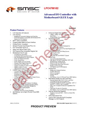 LPC47M182-NW datasheet  
