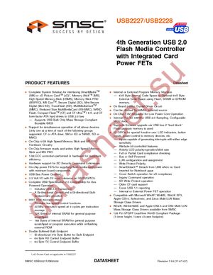 USB2227-NU-03 datasheet  