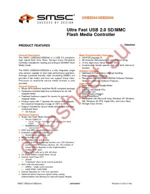USB2244-AEZG-XX datasheet  