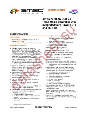USB2601-NU-06 datasheet  