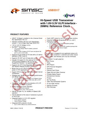 USB3317-GJ-TR datasheet  