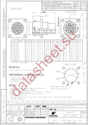 UTP010-4P datasheet  