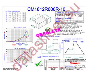 CM1812R600R-10 datasheet  