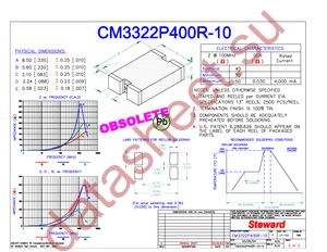 CM3322P400R-10 datasheet  
