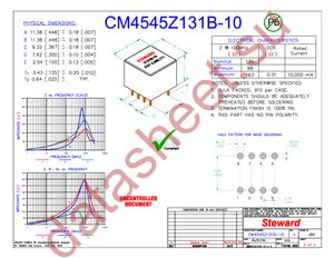 CM4545Z131B-10 datasheet  