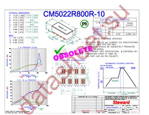 CM5022R800R-10 datasheet  