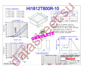 HI1812T800R-10 datasheet  