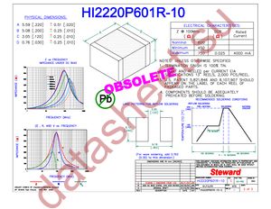 HI2220P601R-10 datasheet  