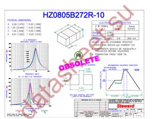 HZ0805B272R-10 datasheet  