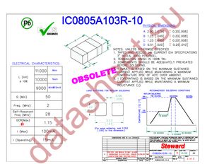 IC0805A103R-10 datasheet  