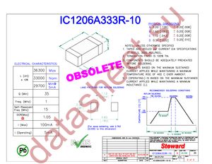 IC1206A333R-10 datasheet  