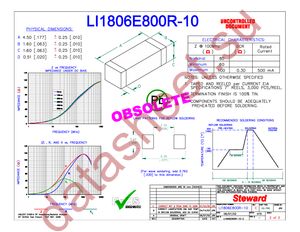 LI1806E800R-10 datasheet  