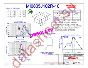 MI0805J102R-10 datasheet  