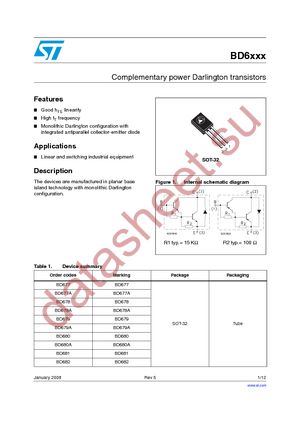 BD677 datasheet  