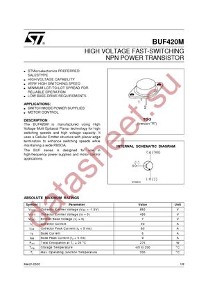 BUF420M datasheet  