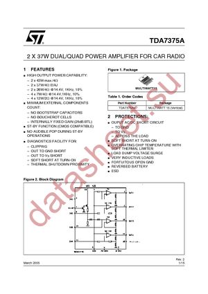 E-TDA7375AV datasheet  