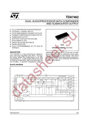 E-TDA7462D datasheet  