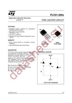 FLC01-200B-TR datasheet  