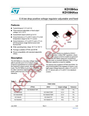 KD1084AD2M datasheet  