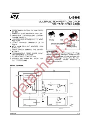 L4949ED datasheet  