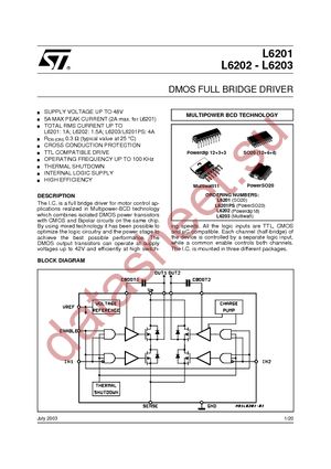 L6201 datasheet  