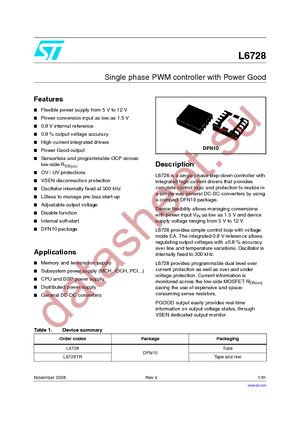 L6728TR datasheet  